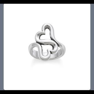 James Avery heart to heart ring